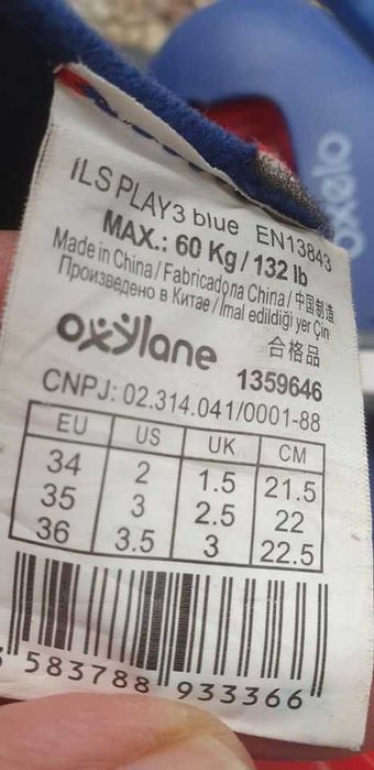 Rolki OXELO 34-36