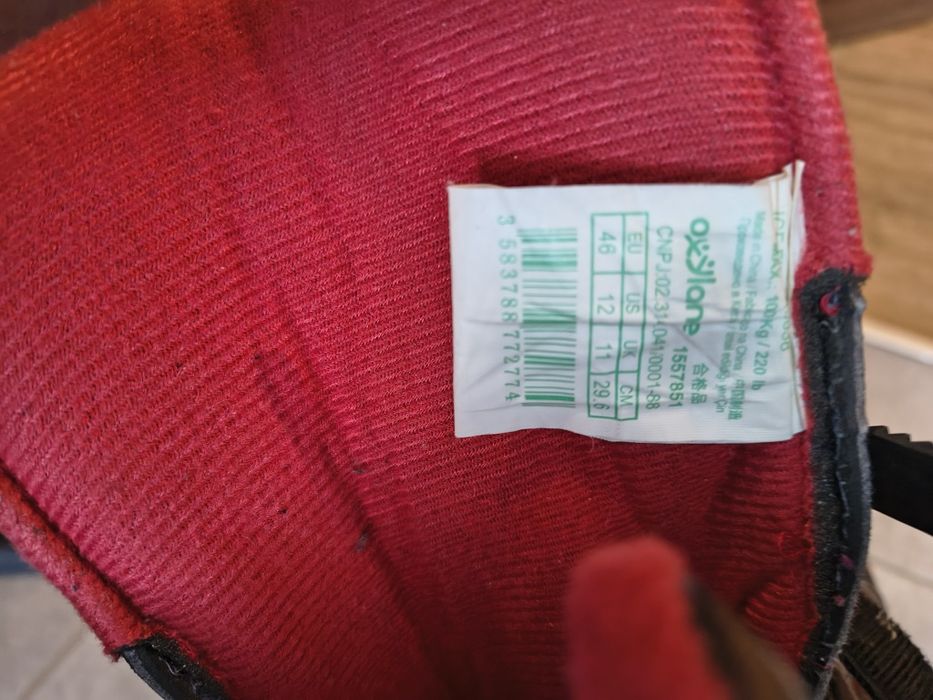 Łyżwy rozmiar 46 oxelo