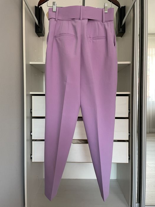 Укорочені брюки Zara з широким поясом