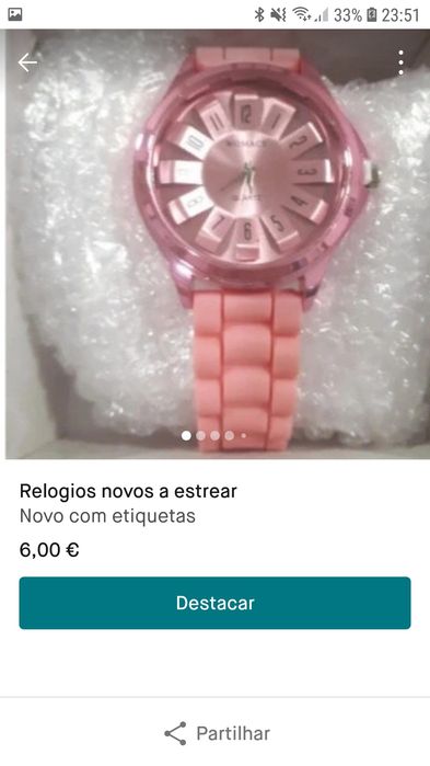 Varios relógios novos