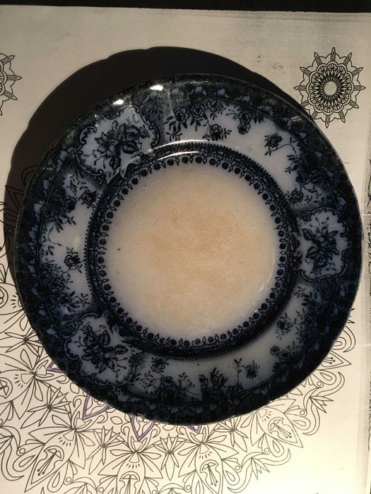 Pratinho antigo "Fábrica louça Sacavém-Gilman&Cta"