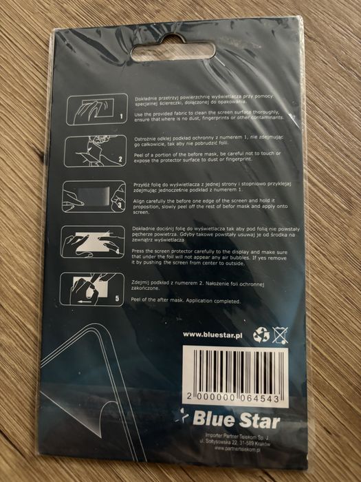 Folia ochronna na LCD XPERIA Z.