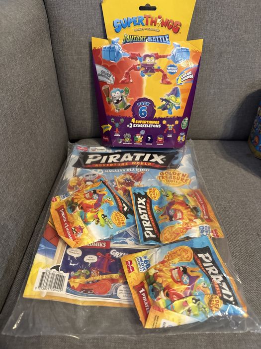 Super Things zings Mutant Battle fioletowy Pack 4