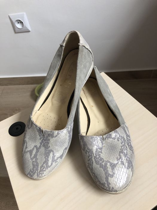 Buty damskie przejsciowe skórzane