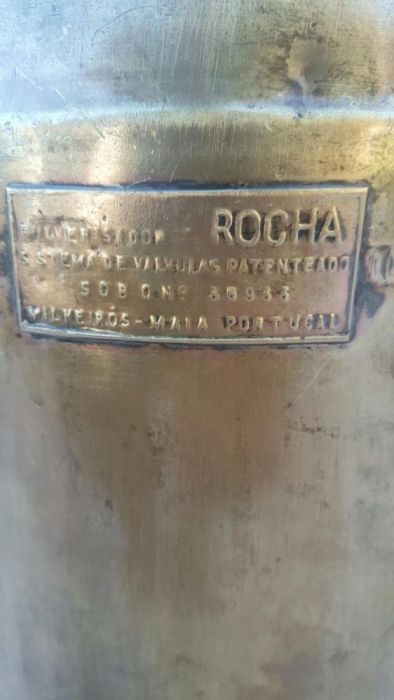 Máquina de sulfatar antiga