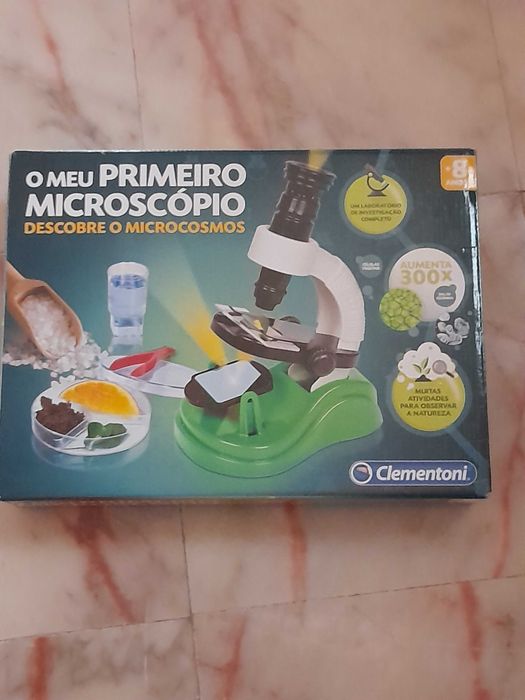 O meu primeiro microscópio64586340216835120