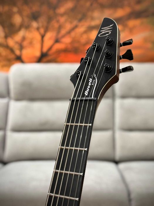 Mayones Duvell Elite 6 – Bare Knuckle | Poplar Burl | Mahogany | Stan idealny