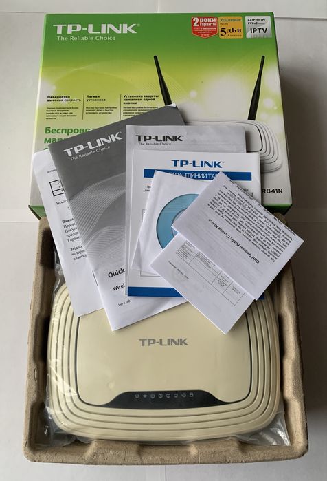 Маршрутизатор TP-LINK  TL-WR841N