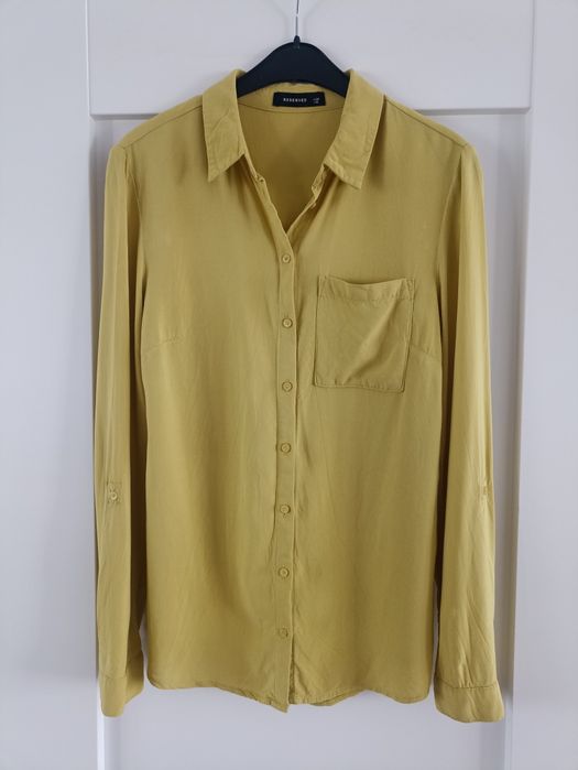 Limonkowa koszula Reserved XS