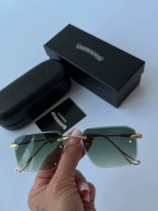 Окуляри в стилі CHROME HEARTS бездоганна якість