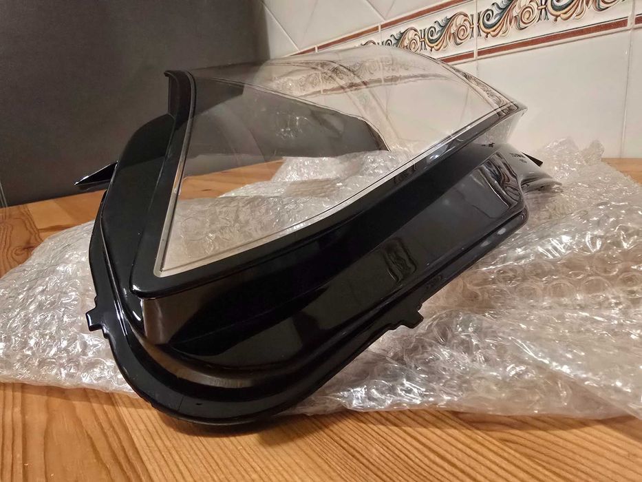 Vidro capa lente farol principal - 2019-2021 Mercedes Benz W205 Classe C C180 C200 C220 C300 - Esqeurda & Direita