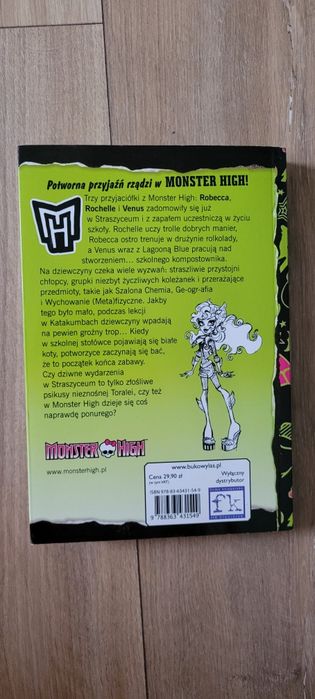 Przyjaciółki i niezła heca Monster High NOWE