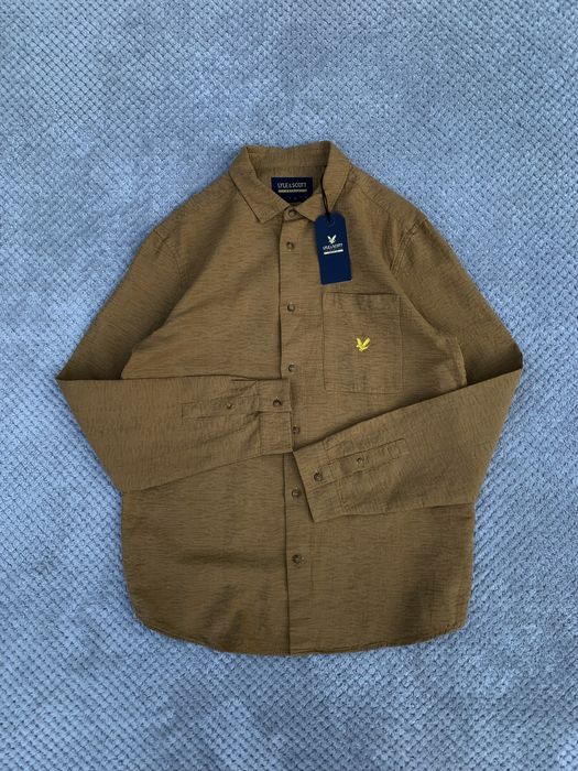 Lyle & Scott Archive Shirt Size:L сорочка плотна