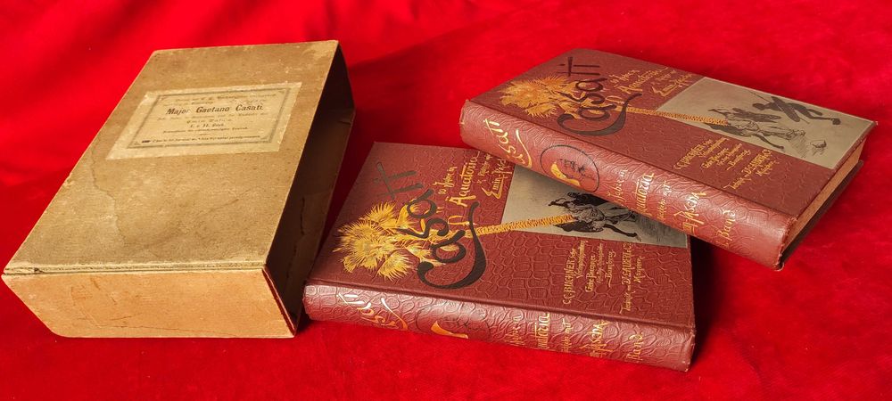 Старинные книги  Приключения майора Гаэтано Казати. 1891 год