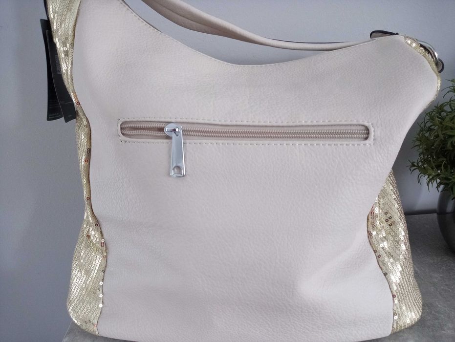 Torebki worek z cekinami