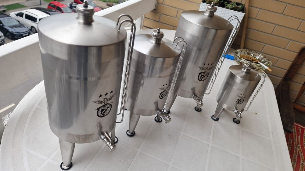 Artesanais em inox polido duram vidas