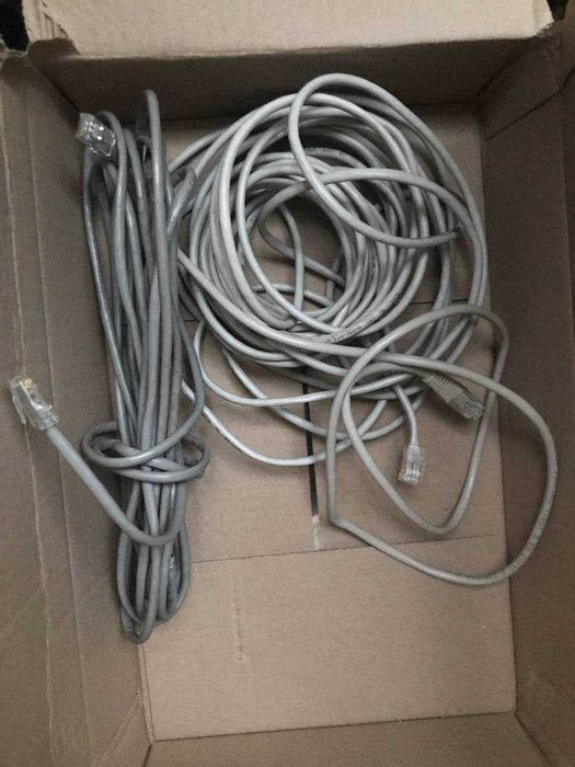 Кабель для Інтернету обжатий з обох боків, відправлю олх доставкою
