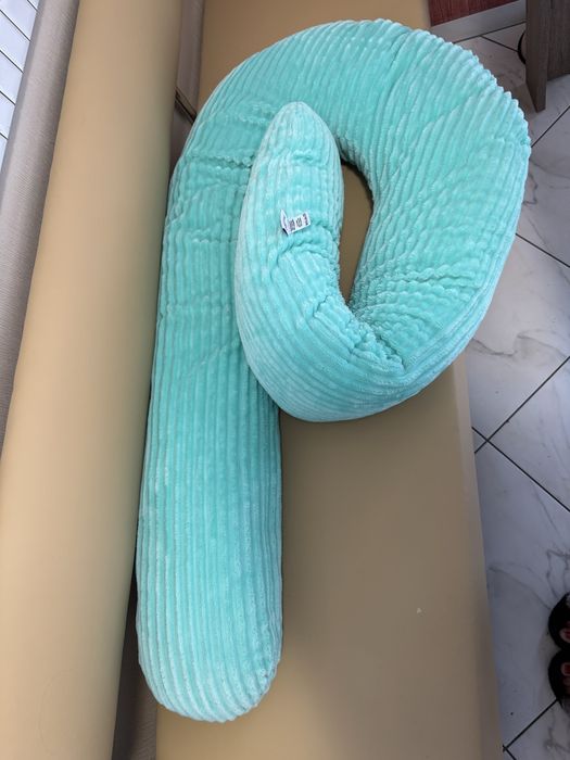 Подушка для вагітних плюш Piccolino Stripes