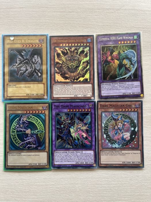Cartas super raras yugioh
