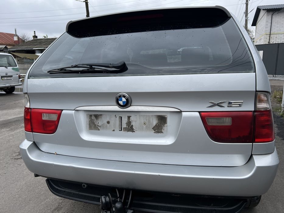 Верхняя крышка багажника BMW X5 E53 нижняя Ляда верхня БМВ Х5 Е53 скло