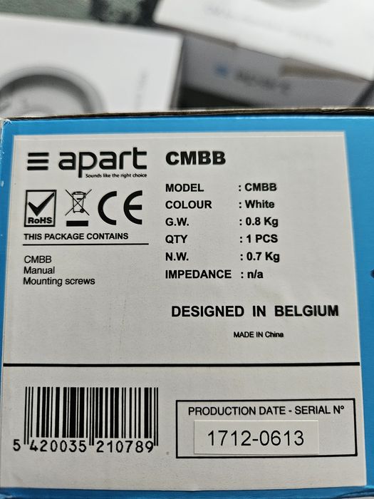 Obudowa głośnika Apart Cmbb 5 sztuk