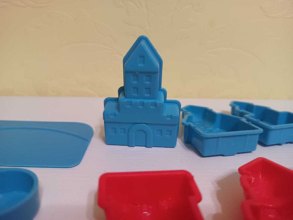 Ігровий набір: Кінетичний пісок 500г + набір пасочок (ПОВНИЙ КОМПЛЕКТ)