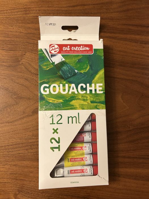 Zestaw guaszowych farb Talents