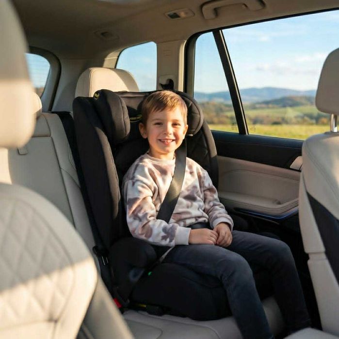 Fotelik samochodowy dla dzieci PARMA Isofix 100-150cm SUMMER BABY w 4 kolorach