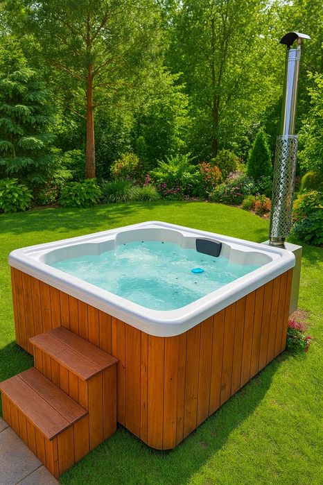 Jacuzzi balia bania basen hot tube pool bazen hydromasaż ogrodowe nowe