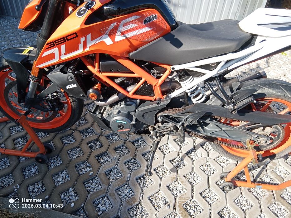 Ktm 390 duke duke motocykl