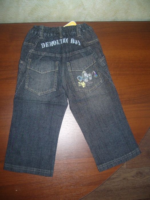 Новые джинсы на мальчика 5 лет