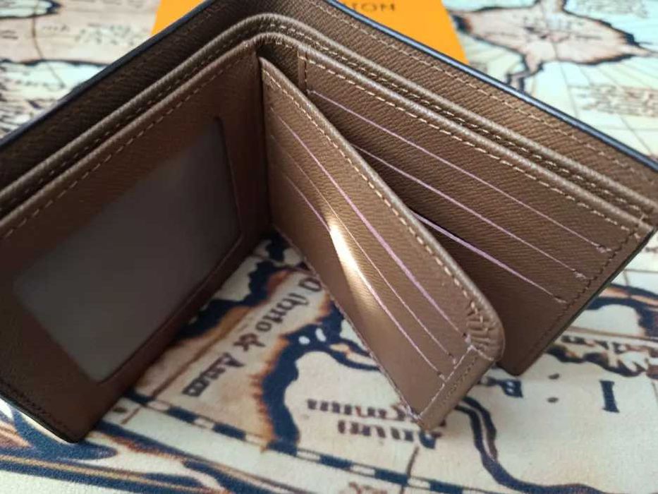 Louis Vuitton Portfel "Porte-Billets" w kolorze brązowym