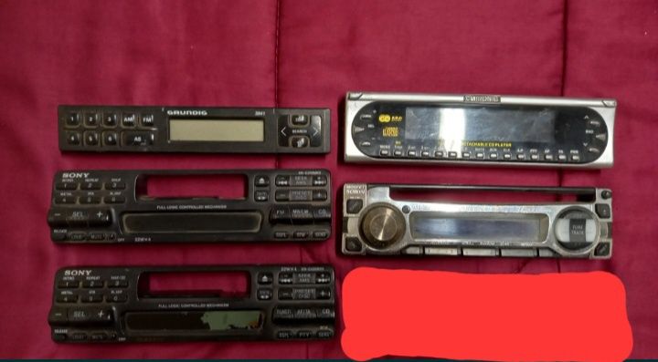 Painel frontal de Rádio automóvel para peças