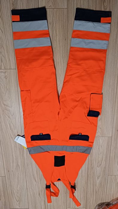 Spodnie ogrodniczki Portwest Dijon Hi-Vis – Nowe, Rozmiar L
