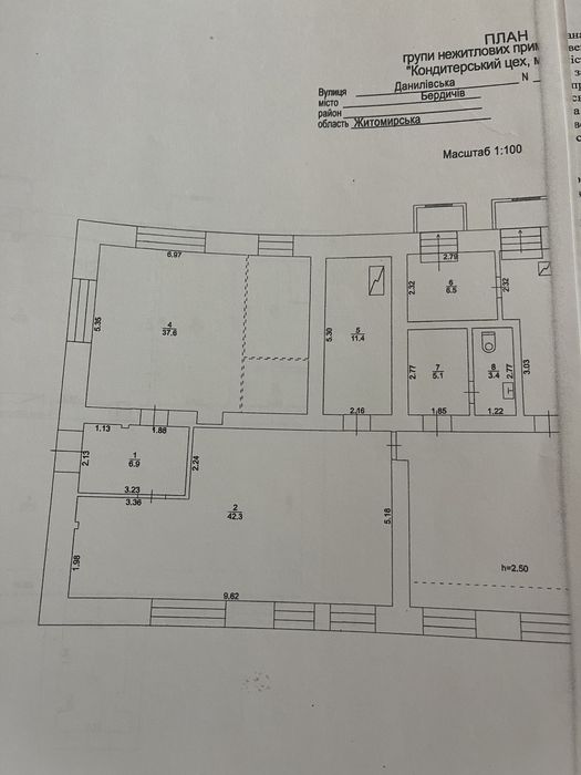 Оренда, продаж комерційного приміщення 270 кв.м.