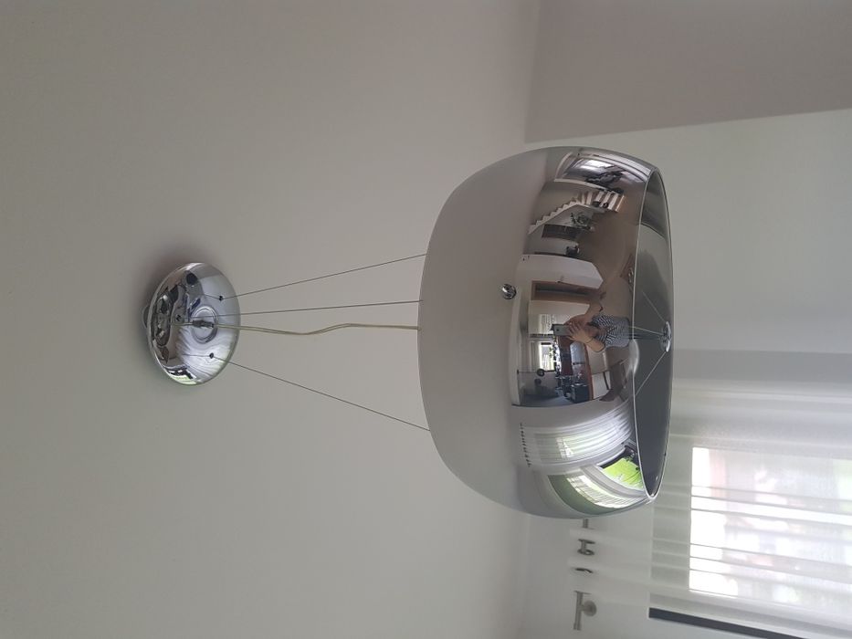 Lampa nowoczesna,szklana kula