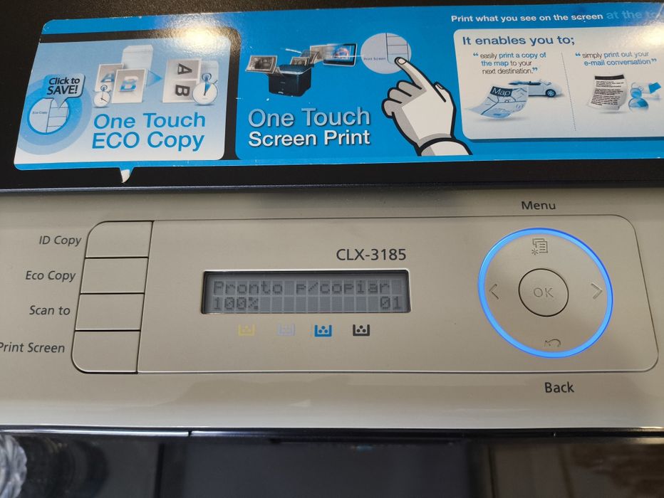 Impressora multifunções laser Samsung CLX-3185