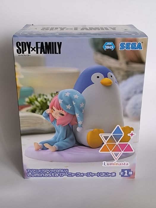 Оригінальна аніме фігурка spy×family luminasta anya forger pajamas аня