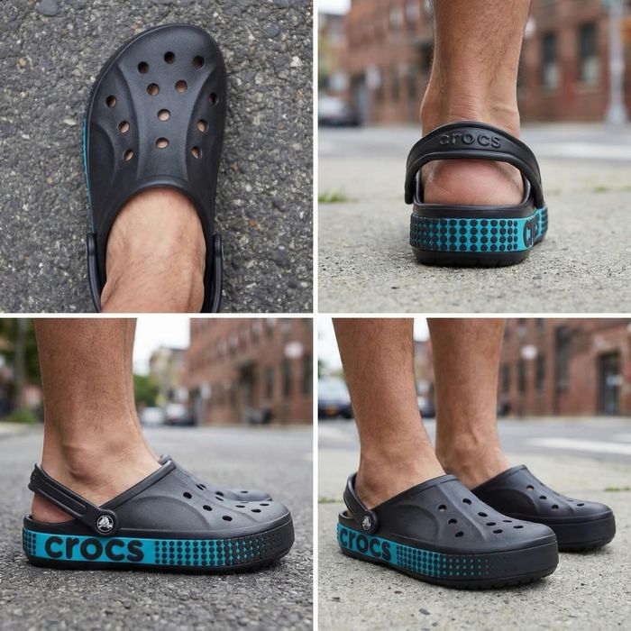 crocs bayaband logo motion шльопки крокси чоловічі м8 м9 м10 м11 м12