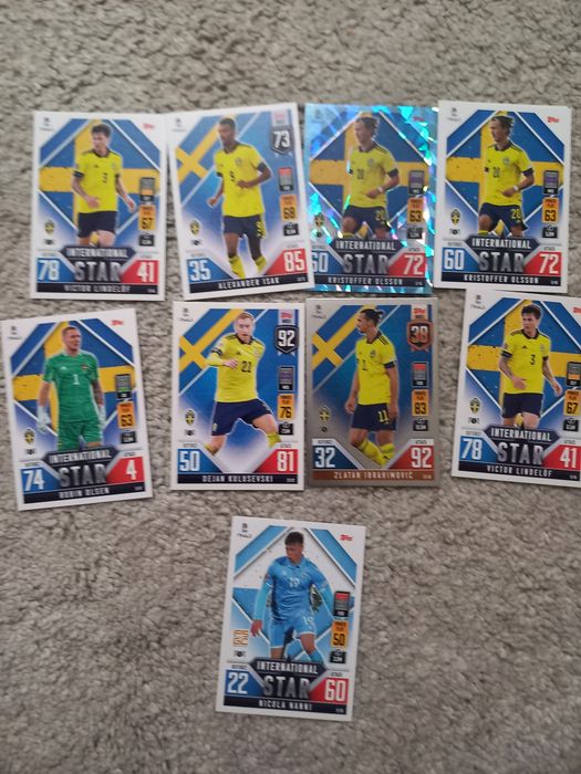 Match attax 101  Road to UEFA Nations League