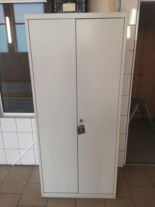 Regał Metalowa szafa garażowa, DOWÓZ pancerna, do bloku, garażu, biura