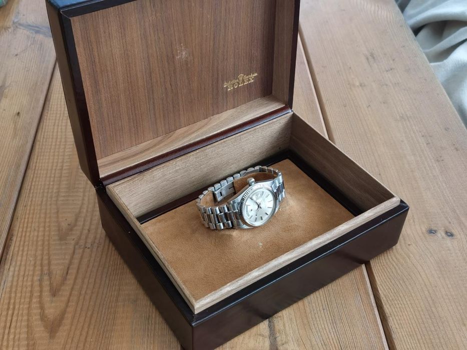 zegarek ROLEX DAYDATE 36mm biale zloto certyfikat Kraków
