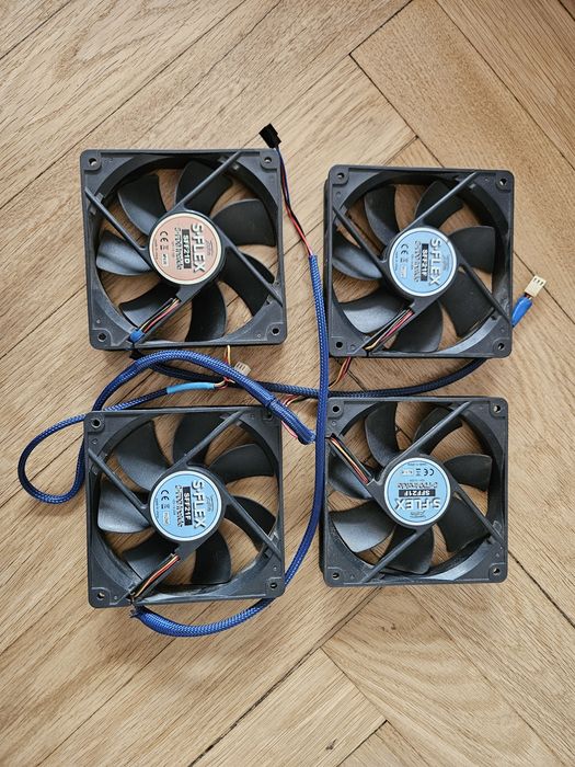 Wentylator x4 Scythe S-FLEX