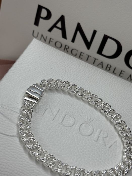 Браслет Pandora сяючим паве Пандора браслет