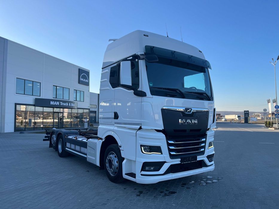 MAN TGX 26.510 6X2-2 LL CH шасі БДФ (BDF) 2022 Контейнеровіз