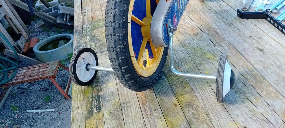 Rodas de apoio para bicicleta infantil