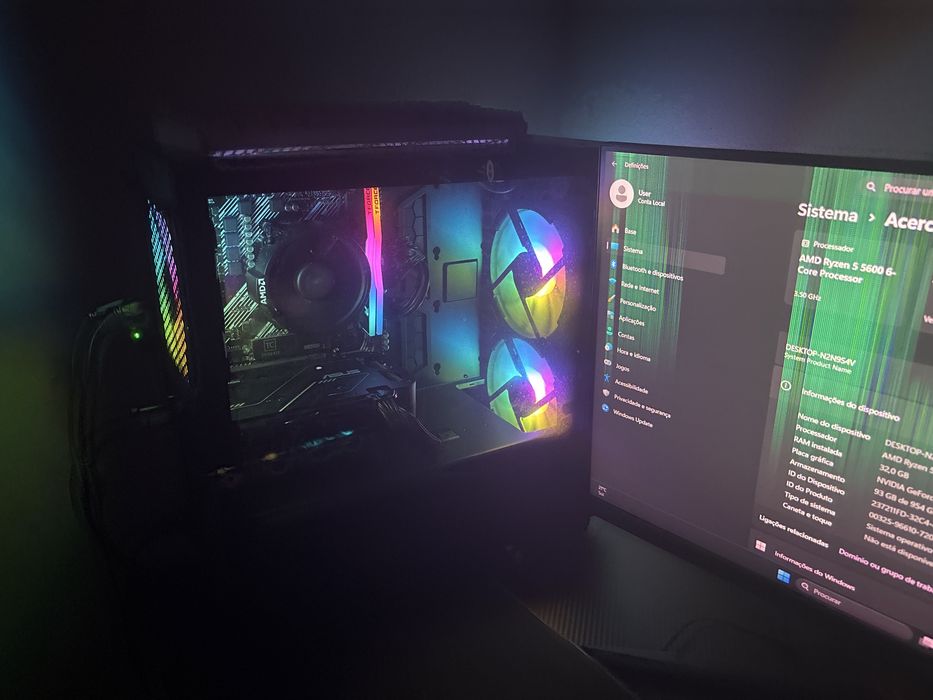 PC Gamer Ryzen 5 5600G + RTX 4060 Ti