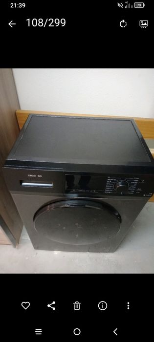 Máquina lavar roupa