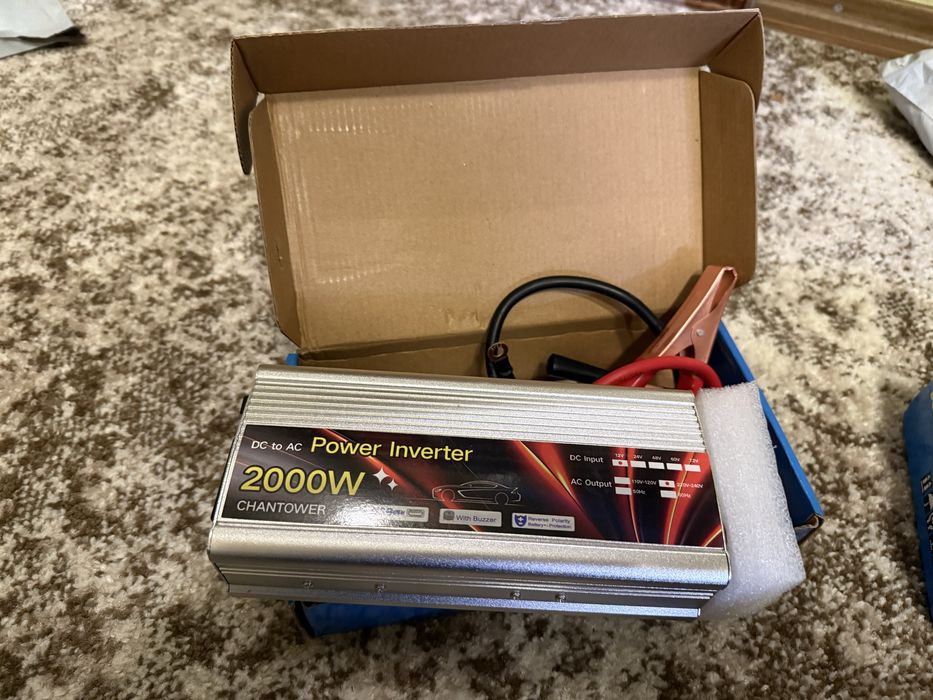 Інверто 12v-220 2000w Новий