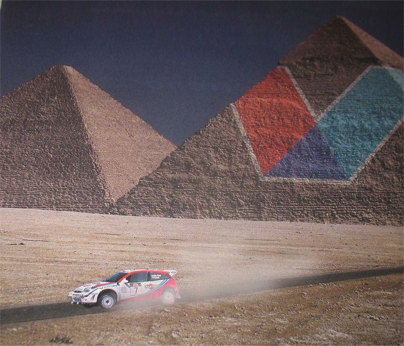 Poster - Ford Focus WRC - Vencedor Rally Safari 1999 - Colin McRae